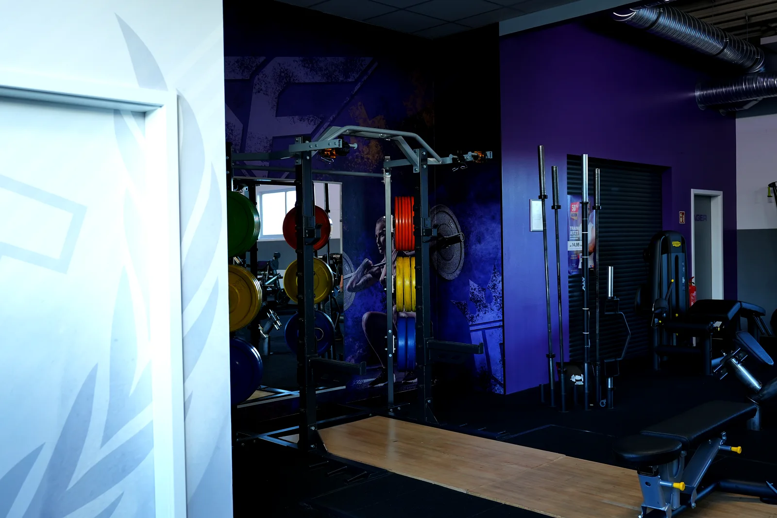 Functional Training Bereich im Fitnessstudio Stollberg – Lila Fitness