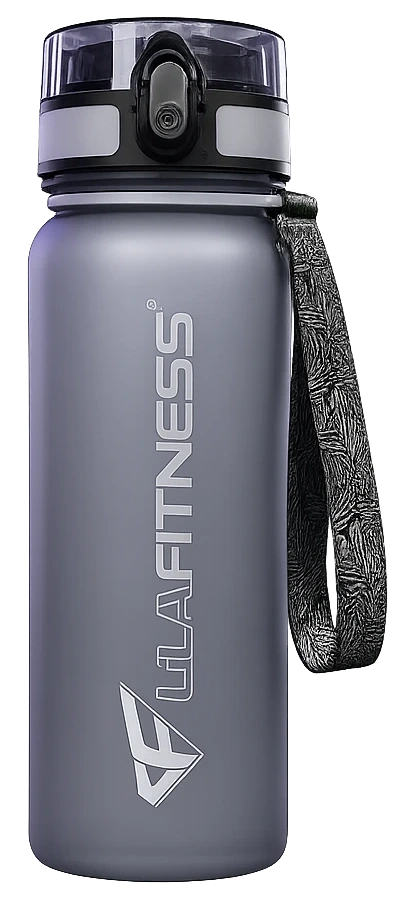 Graue Flasche